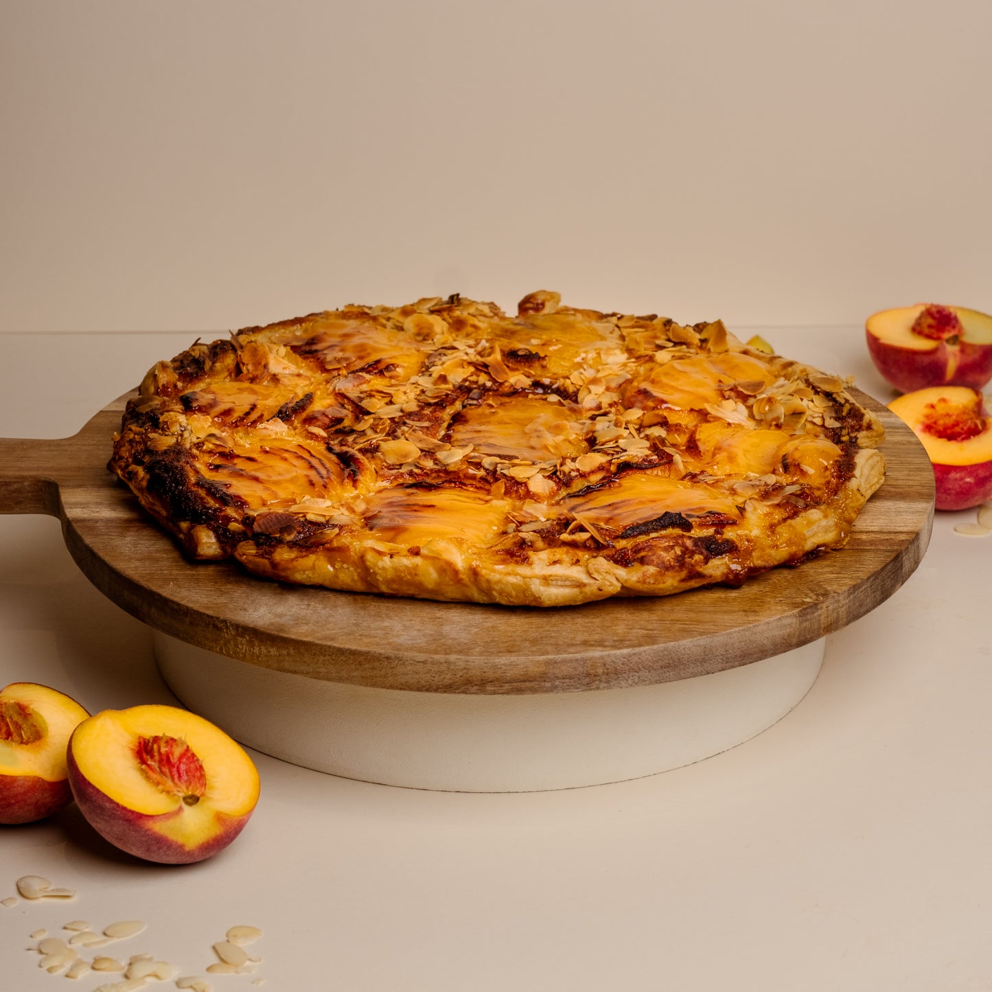 Peach and Almond Tart